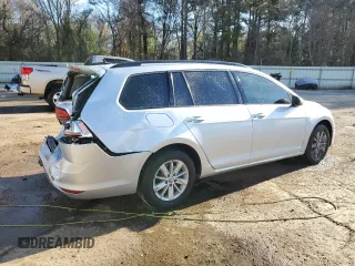 2016 Volkswagen Golf SportWagen TSI S with VIN 3VWC17AU2GM508088, listed as a Copart auction lot 85975844 with 60,986 mi miles and Salvage Title. Bid and sale history available at carsss.com. Image 3.