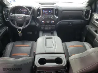 2022 GMC Sierra 1500 Limited AT4 with VIN 1GTP9EEL4NZ163676, listed as a Copart auction lot 44471625 with 55,695 mi miles and Salvage Title. Bid and sale history available at carsss.com. Image 8.
