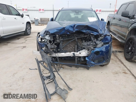 2017 BMW X3 sDrive28i with VIN 5UXWZ7C31H0V91190, listed as a IAAI auction lot 38353174 with 55,603 mi miles. Bid and sale history available at carsss.com. Image 12.