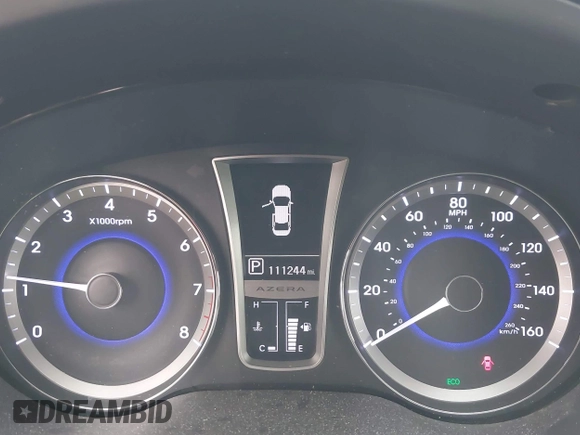 2013 Hyundai Azera с VIN KMHFH4JGXDA323375, выставлен на аукционе IAAI как лот 42221412 с пробегом 111 244 миль миль и . История ставок и продаж доступна на DreamBid. Изображение 7.