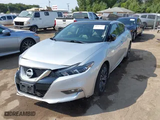 2017 Nissan Maxima SR with VIN 1N4AA6AP2HC401968, listed as a IAAI auction lot 40267157 with 94,254 mi miles. Bid and sale history available at carsss.com. Image 16.