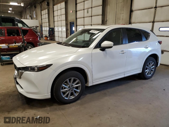 2024 Mazda CX-5 S Preferred with VIN JM3KFBCL3R0411213, listed as a Copart auction lot 48628015 with 8,705 mi miles and Salvage Title. Bid and sale history available at carsss.com. Image 1.
