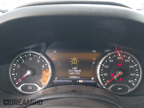 2016 Jeep Renegade Limited with VIN ZACCJBDT7GPC67683, listed as a IAAI auction lot 42401857 with 163,888 mi miles and . Bid and sale history available at DreamBid. Image 7.