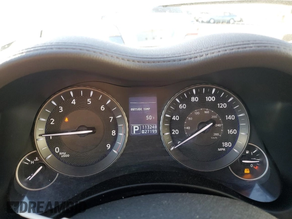 2011 Infiniti M with VIN JN1BY1AR8BM374388, listed as a Copart auction lot 48823175 with 113,248 mi miles and Salvage Title. Bid and sale history available at carsss.com. Image 9.