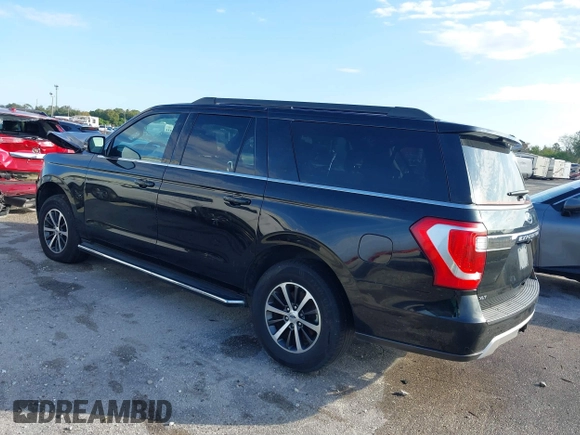 2018 Ford Expedition Max XLT z VIN 1FMJK1HT5JEA05813, wystawiony jako IAAI lot #37641486 z przebiegiem 44 298 mil mil oraz . Historia ofert i sprzedaży dostępna na DreamBid. Obrazek 3.