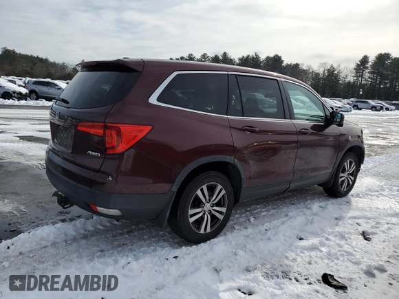 2016 Honda Pilot EX-L with VIN 5FNYF6H73GB037481, listed as a Copart auction lot 43769575 with 183,059 mi miles and Salvage Title. Bid and sale history available at carsss.com. Image 3.