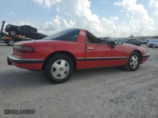 1989 Buick Reatta with VIN 1G4EC11CXKB901407, listed as a Copart auction lot 58311054 with 0 mi miles and Salvage Title. Bid and sale history available at carsss.com. Image 3.