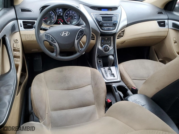 2013 Hyundai Elantra GLS PZEV with VIN 5NPDH4AE5DH316031, listed as a Copart auction lot 53078315 with 197,562 mi miles and Non Repairable. Bid and sale history available at carsss.com. Image 8.