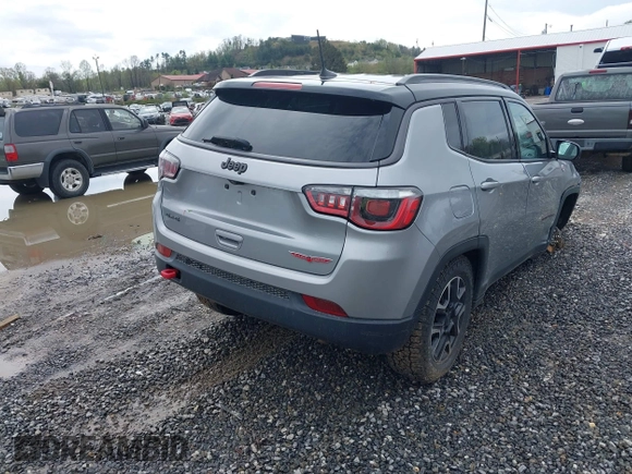 2020 Jeep Compass Trailhawk с VIN 3C4NJDDB6LT184616, выставлен на аукционе IAAI как лот 41973717 с пробегом 105 765 миль миль и . История ставок и продаж доступна на DreamBid. Изображение 4.