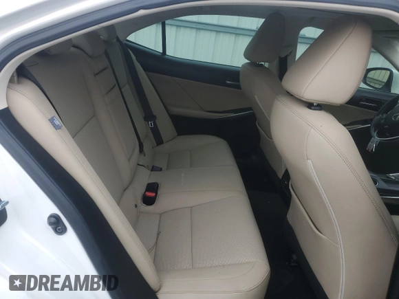 2020 Lexus IS with VIN JTHDA1D27L5107455, listed as a Copart auction lot 46362135 with 35,979 mi miles and Salvage Title. Bid and sale history available at carsss.com. Image 10.