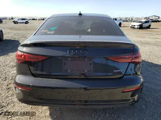 2023 Audi A3 Premium Plus with VIN WAUHUDGY9PA022476, listed as a Copart auction lot 85171164 with 23,630 mi miles and Salvage Title. Bid and sale history available at carsss.com. Image 6.