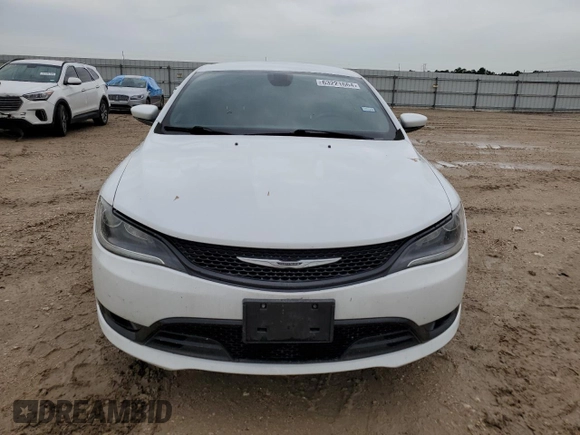 2015 Chrysler 200 S with VIN 1C3CCCBB4FN750991, listed as a Copart auction lot 63221664 with 143,713 mi miles and Clean Title. Bid and sale history available at carsss.com. Image 5.