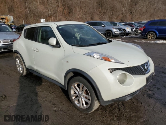 2011 Nissan Juke SL with VIN JN8AF5MV5BT029151, listed as a Copart auction lot 46464415 with 167,568 mi miles and Clean Title. Bid and sale history available at DreamBid. Image 4.