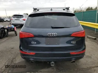 2014 Audi Q5 Premium Plus with VIN WA1LFAFP0EA003384, listed as a Copart auction lot 50144005 with 100,182 mi miles and Salvage Title. Bid and sale history available at carsss.com. Image 6.