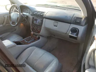 2003 Mercedes-Benz M-Class 3.2L with VIN 4JGAB54E03A378329, listed as a Copart auction lot 72962624 with 219,345 mi miles and Salvage Title. Bid and sale history available at carsss.com. Image 8.