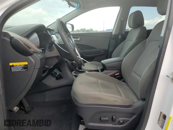 2017 Hyundai Santa Fe 2.4L with VIN 5NMZU3LB0HH052332, listed as a Copart auction lot 60598945 with 43,471 mi miles and Salvage title. Bid and sale history available at DreamBid. Image 7.