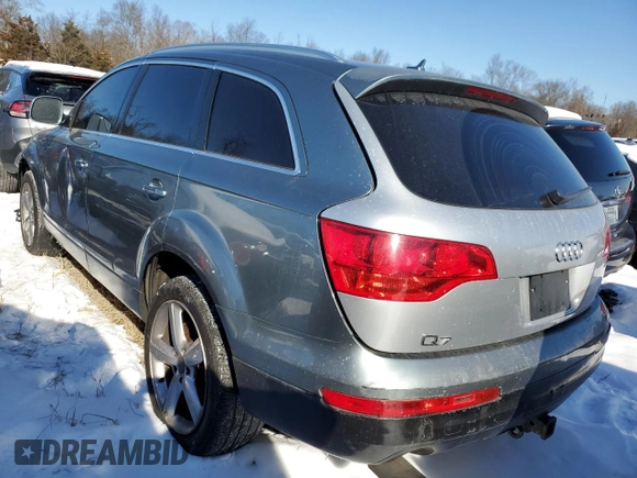 2007 Audi Q7 with VIN WA1AV74L87D062309, listed as a Copart auction lot 41666965 with 170,683 mi miles and Clean title. Bid and sale history available at DreamBid. Image 2.