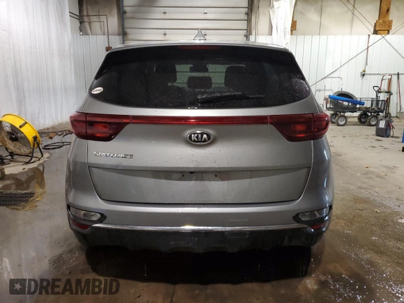 2020 Kia Sportage LX with VIN KNDPM3AC3L7788264, listed as a Copart auction lot 83949654 with 29,500 mi miles and Salvage Title. Bid and sale history available at carsss.com. Image 6.