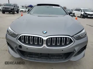 2023 BMW 8 Series 840i with VIN WBAGV2C09PCL26750, listed as a Copart auction lot 44161575 with 20,795 mi miles and Clean Title. Bid and sale history available at carsss.com. Image 5.