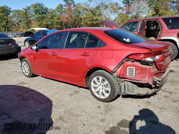 2021 Toyota Corolla LE with VIN JTDEPMAE5MJ124705, listed as a Copart auction lot 50702835 with 65,224 mi miles and Non Repairable. Bid and sale history available at DreamBid. Image 2.