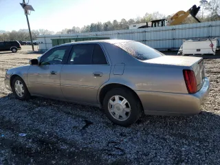 2003 Cadillac DeVille with VIN 1G6KD54YX3U169808, listed as a Copart auction lot 50146185 with 91,249 mi miles and Salvage Title. Bid and sale history available at carsss.com. Image 2.