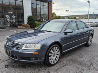 2004 Audi A8 L with VIN WAUML44E84N017883, listed as a Copart auction lot 45794225 with 167,505 mi miles and Clean Title. Bid and sale history available at carsss.com. Image 2.