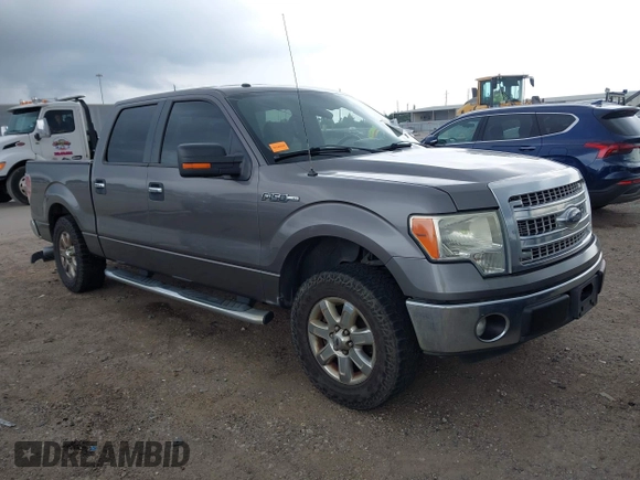 2014 Ford F-150 XL with VIN 1FTFW1CF7EKF45509, listed as a IAAI auction lot 42427754 with 115,371 mi miles and . Bid and sale history available at DreamBid. Image 1.