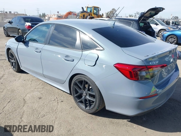 2024 Honda Civic Sport with VIN 2HGFE2F59RH562595, listed as a IAAI auction lot 41681632 with 18,217 mi miles and . Bid and sale history available at DreamBid. Image 3.