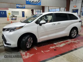 2023 Toyota Sienna Platinum with VIN 5TDESKFC5PS103449, listed as a Copart auction lot 85737154 with 16,186 mi miles and Non Repairable. Bid and sale history available at DreamBid. Image 1.