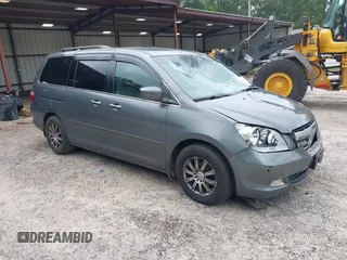 2007 Honda Odyssey Touring with VIN 5FNRL38867B087652, listed as a IAAI auction lot 42458446 with 185,763 mi miles and . Bid and sale history available at DreamBid. Image 1.