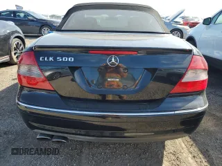 2006 Mercedes-Benz CLK 500 with VIN WDBTK75G86T065318, listed as a Copart auction lot 76186154 with 85,902 mi miles and Salvage Title. Bid and sale history available at DreamBid. Image 6.