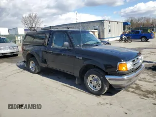 1997 Ford Ranger XLT with VIN 1FTCR10A7VPB26744, listed as a Copart auction lot 50312275 with 196,654 mi miles and Salvage Title. Bid and sale history available at DreamBid. Image 4.