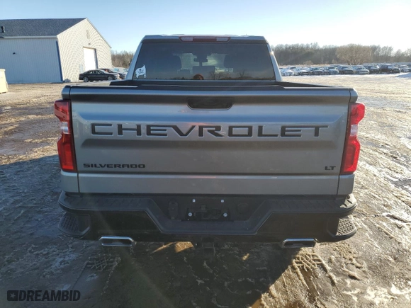 2024 Chevrolet Silverado 1500 LT Trail Boss with VIN 3GCUDFED7RG330425, listed as a Copart auction lot 89282545 with 4,394 mi miles and Salvage Title. Bid and sale history available at carsss.com. Image 6.