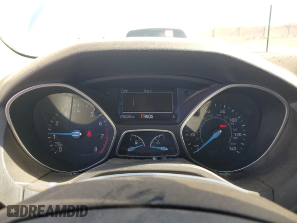 2015 Ford Focus Titanium with VIN 1FADP3J23FL300126, listed as a Copart auction lot 54434165 with 176,526 mi miles and Salvage title. Bid and sale history available at DreamBid. Image 9.