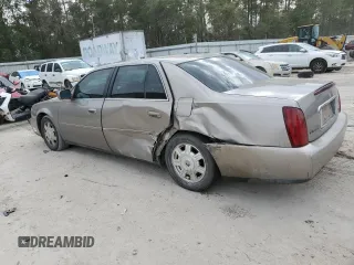 2003 Cadillac DeVille with VIN 1G6KD54Y03U147008, listed as a Copart auction lot 47529715 with 0 mi miles and Salvage Title. Bid and sale history available at carsss.com. Image 2.