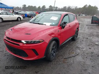 2024 Dodge Hornet GT Plus with VIN ZACNDFBNXR3A20373, listed as a IAAI auction lot 41443542 with 1,388 mi miles and . Bid and sale history available at DreamBid. Image 17.