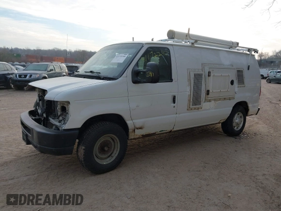 2013 Ford Econoline Cargo Commercial with VIN 1FTNE2EL6DDB01466, listed as a IAAI auction lot 41172240 with 173,124 mi miles and . Bid and sale history available at DreamBid. Image 17.