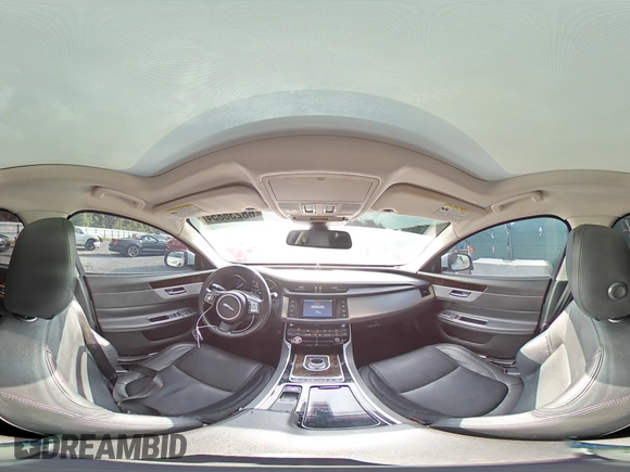 2016 Jaguar XF 35t Prestige with VIN SAJBE4BV6GCY13475, listed as a Copart auction lot 68236854 with 85,026 mi miles and Salvage Title. Bid and sale history available at carsss.com. Image 13.