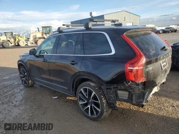 2021 Volvo XC90 Momentum with VIN YV4A221K9M1672887, listed as a Copart auction lot 45306215 with 59,925 mi miles and Salvage title. Bid and sale history available at DreamBid. Image 2.