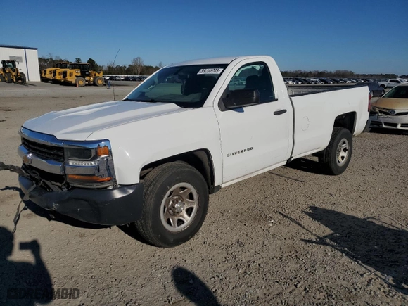 2018 Chevrolet Silverado 1500 Work Truck with VIN 1GCNCNEH1JZ132173, listed as a Copart auction lot 89203705 with 249,287 mi miles and Salvage Title. Bid and sale history available at carsss.com. Image 1.