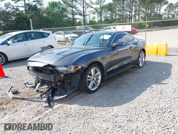 2019 Ford Mustang EcoBoost with VIN 1FA6P8TH7K5166355, listed as a IAAI auction lot 42007861 with 97,807 mi miles and . Bid and sale history available at DreamBid. Image 16.