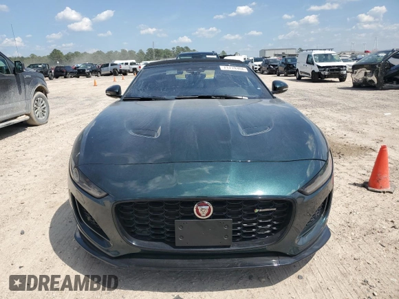 2023 Jaguar F-Type with VIN SAJD85EE5PCK81346, listed as a Copart auction lot 71719304 with Not Provided miles and Non Repairable. Bid and sale history available at DreamBid. Image 5.