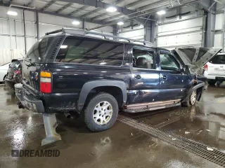 2006 Chevrolet Suburban Z71 with VIN 3GNFK16Z96G123761, listed as a Copart auction lot 80494744 with 0 mi miles and Salvage Title. Bid and sale history available at carsss.com. Image 3.