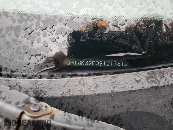 2009 Mazda Mazda3 i Touring Value with VIN JM1BK32F091217612, listed as a Copart auction lot 50907665 with 167,872 mi miles and Salvage Title. Bid and sale history available at carsss.com. Image 13.