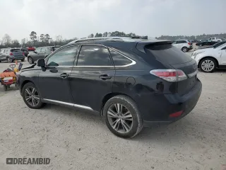 2015 Lexus RX 350 F Sport with VIN 2T2BK1BA6FC332792, listed as a Copart auction lot 49059235 with 102,912 mi miles and Salvage Title. Bid and sale history available at carsss.com. Image 2.