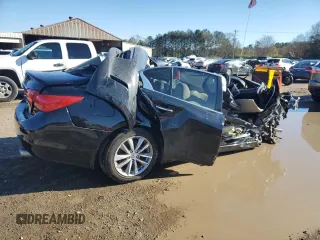 2016 Infiniti Q50 3.0t Premium with VIN JN1EV7AP1GM302186, listed as a Copart auction lot 86190194 with 0 mi miles and Salvage Title. Bid and sale history available at carsss.com. Image 3.