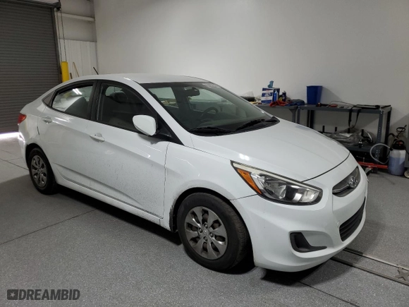 2017 Hyundai Accent SE with VIN KMHCT4AE0HU222351, listed as a Copart auction lot 50239335 with 121,844 mi miles and Clean Title. Bid and sale history available at carsss.com. Image 4.