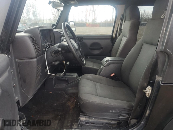 2006 Jeep Wrangler Sport with VIN 1J4FA49S66P782348, listed as a Copart auction lot 49187765 with 131,123 mi miles and Clean Title. Bid and sale history available at carsss.com. Image 7.