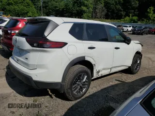 2024 Nissan Rogue S with VIN 5N1BT3AB5RC701934, listed as a Copart auction lot 61430615 with 21,609 mi miles and Salvage title. Bid and sale history available at DreamBid. Image 3.