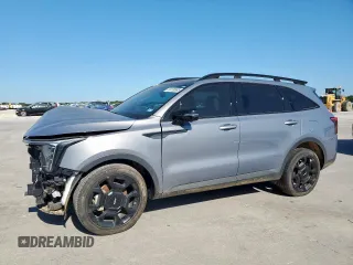 2024 Kia Sorento X-Line SX Prestige z VIN 5XYRKDJF0RG273247, wystawiony jako Copart lot #66150985 z przebiegiem 19 120 mil mil oraz Czysty tytuł • Clean title. Historia ofert i sprzedaży dostępna na DreamBid. Obrazek 1.